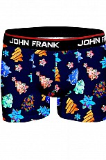 PÁNSKÉ VÁNOČNÍ BOXERKY JOHN FRANK JFBD21